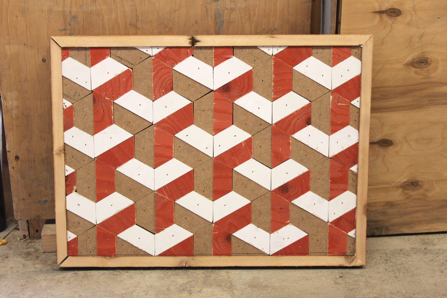Teambuilding: Geometrische Wall-Art