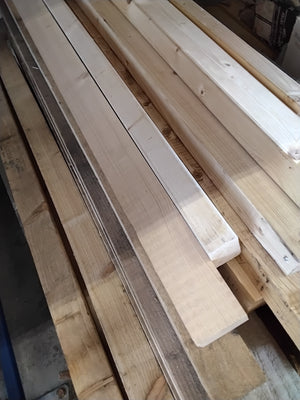 Balken rest stukken €2