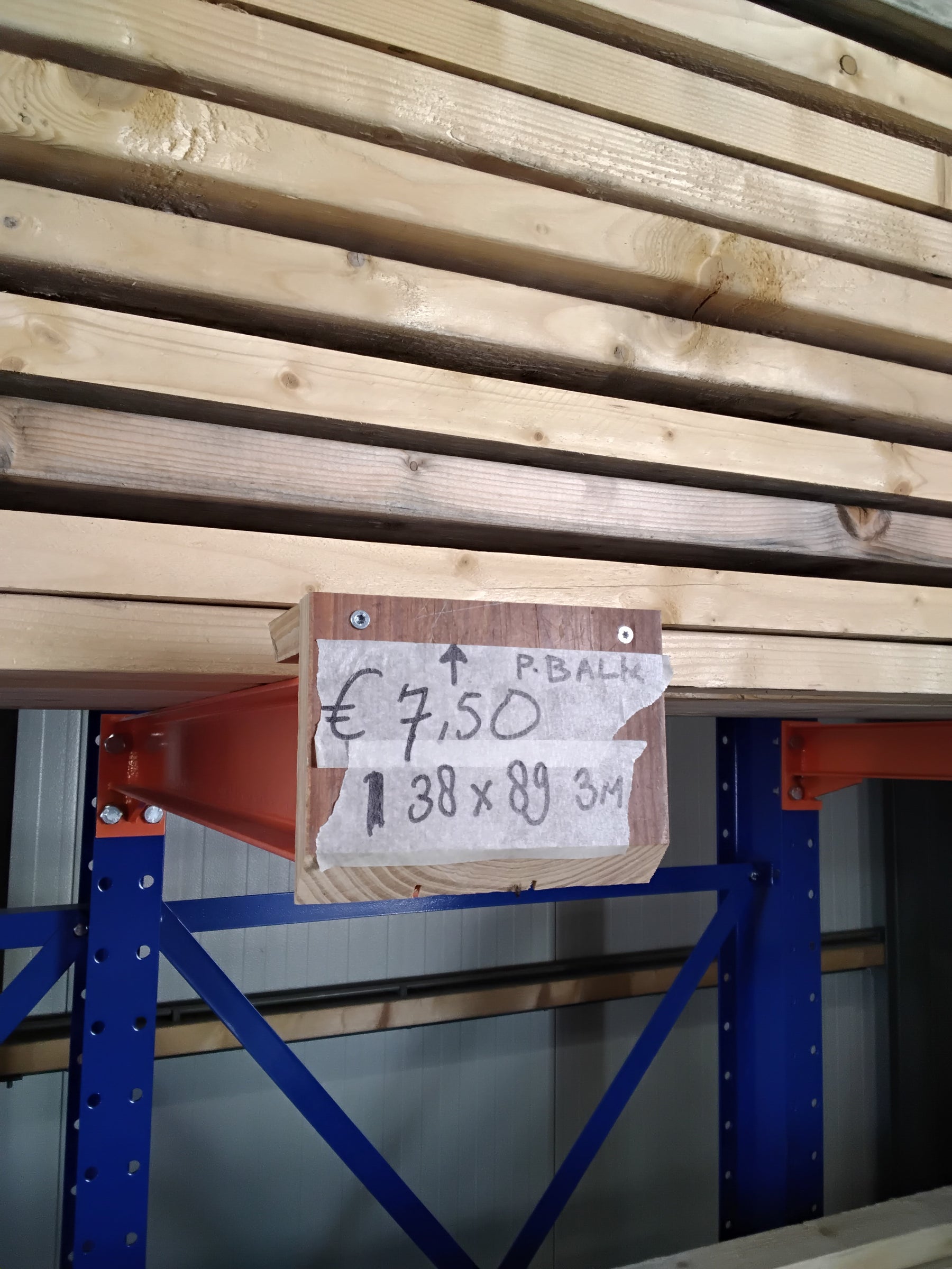 Balken 38x89 3m