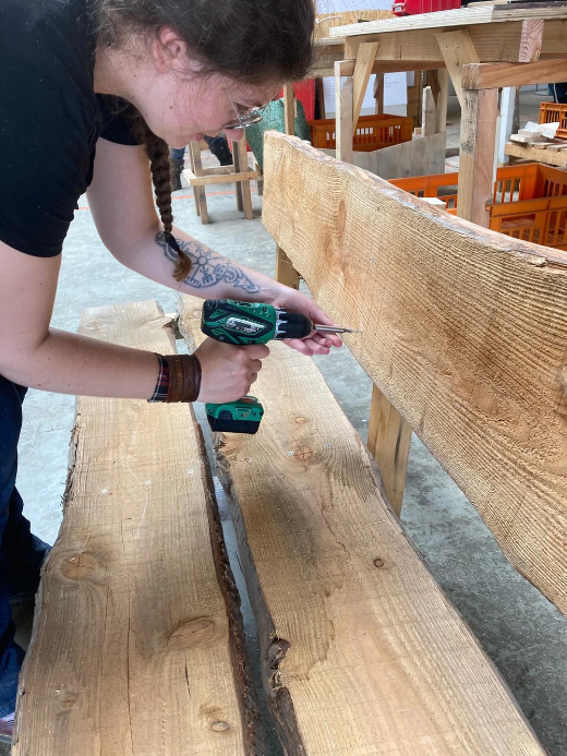 Workshop (1 day): Outdoor or indoor bench