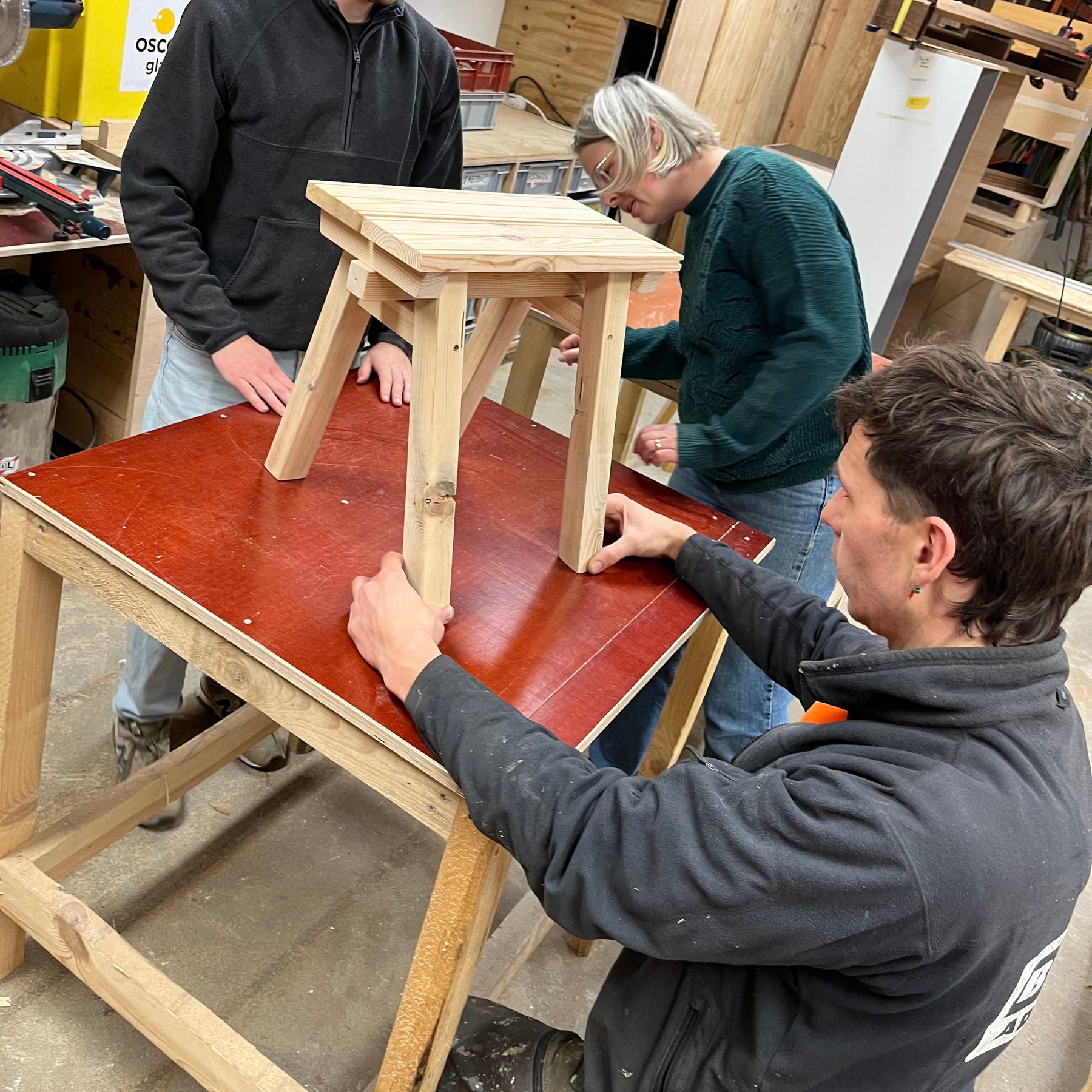 Japanese stool workshop