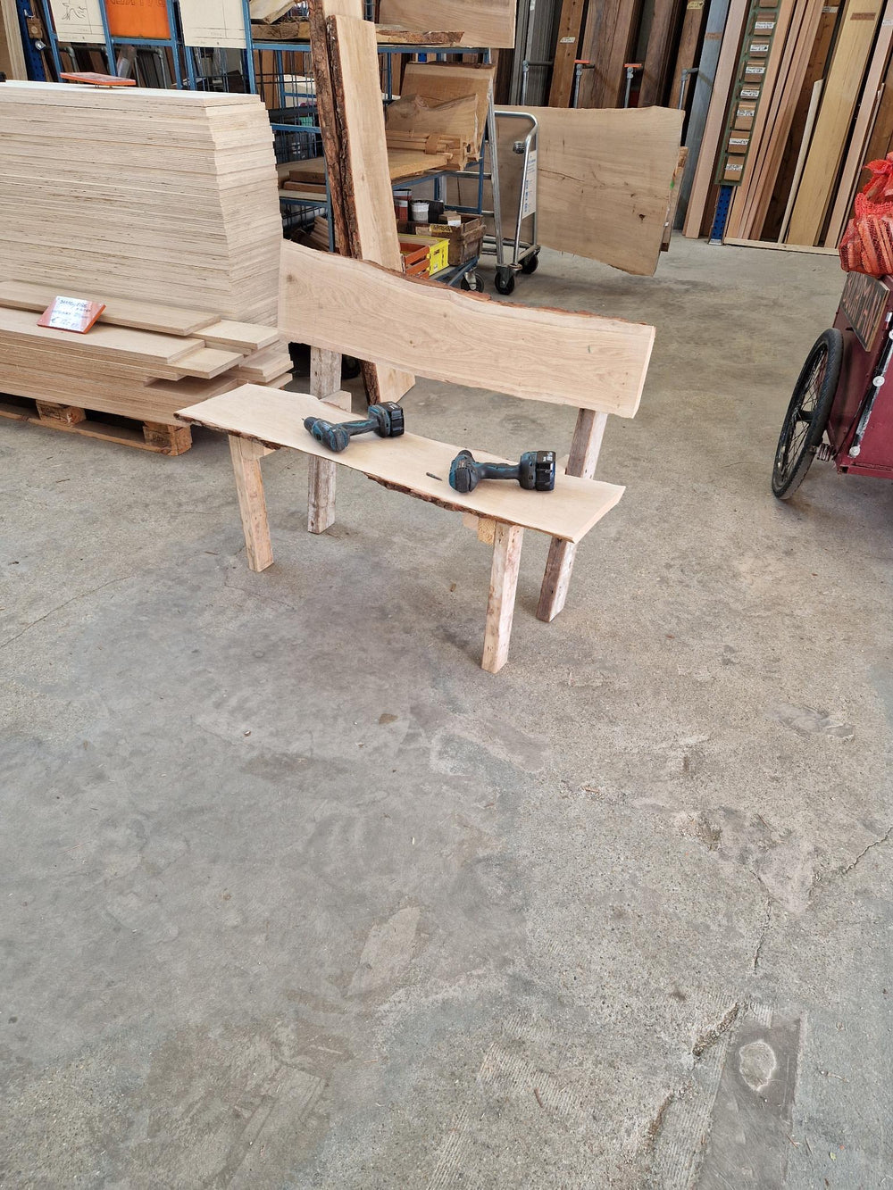 Workshop (1 day): Outdoor or indoor bench