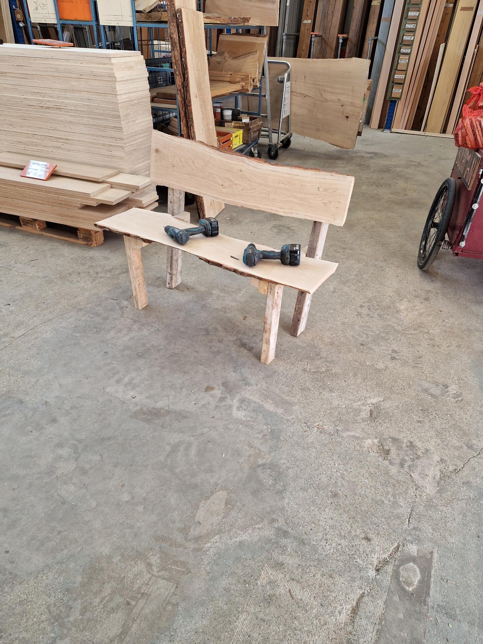 Workshop (1 day): Outdoor or indoor bench