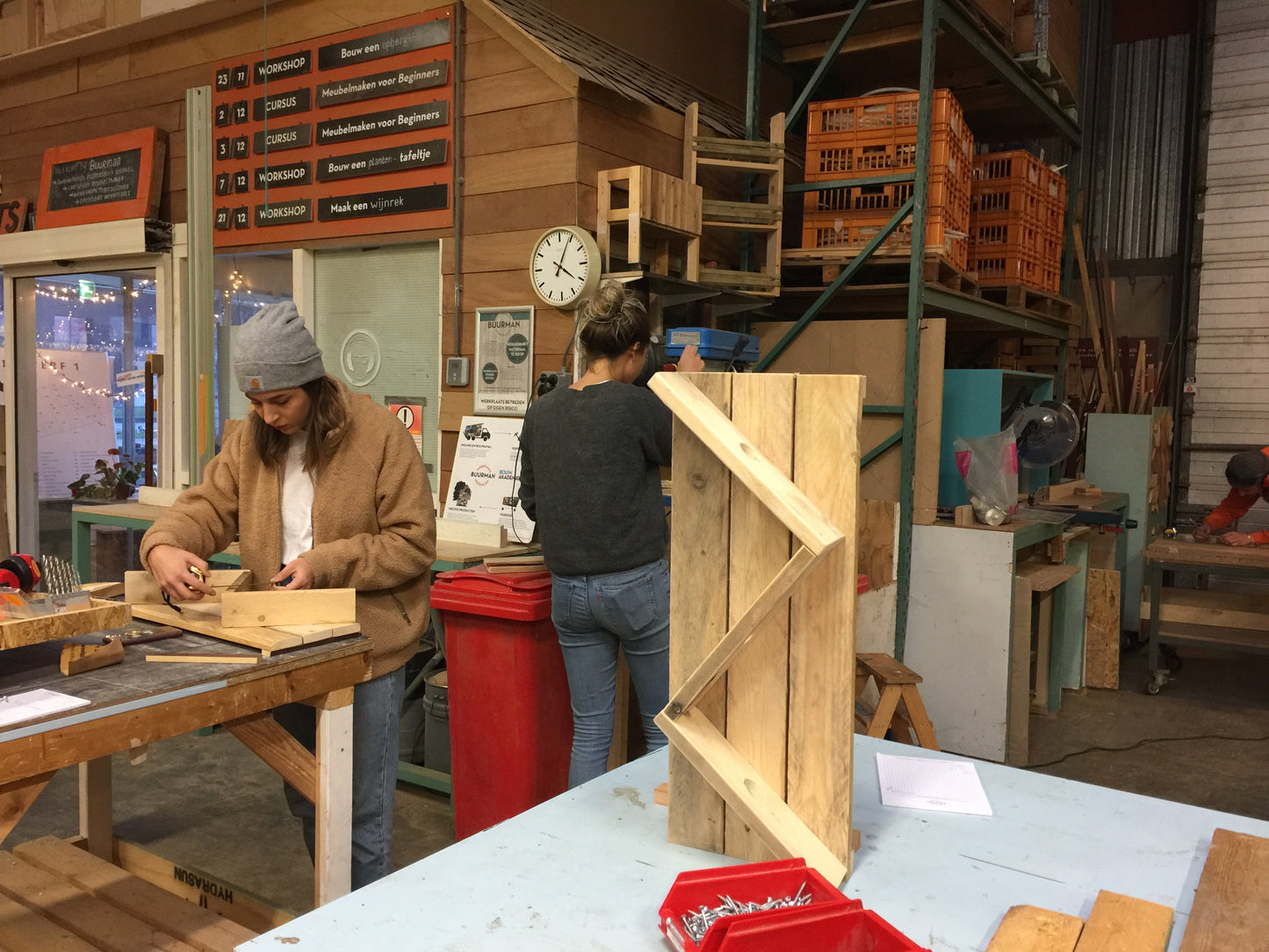 Workshop (1/2 dag): Wijnrek maken