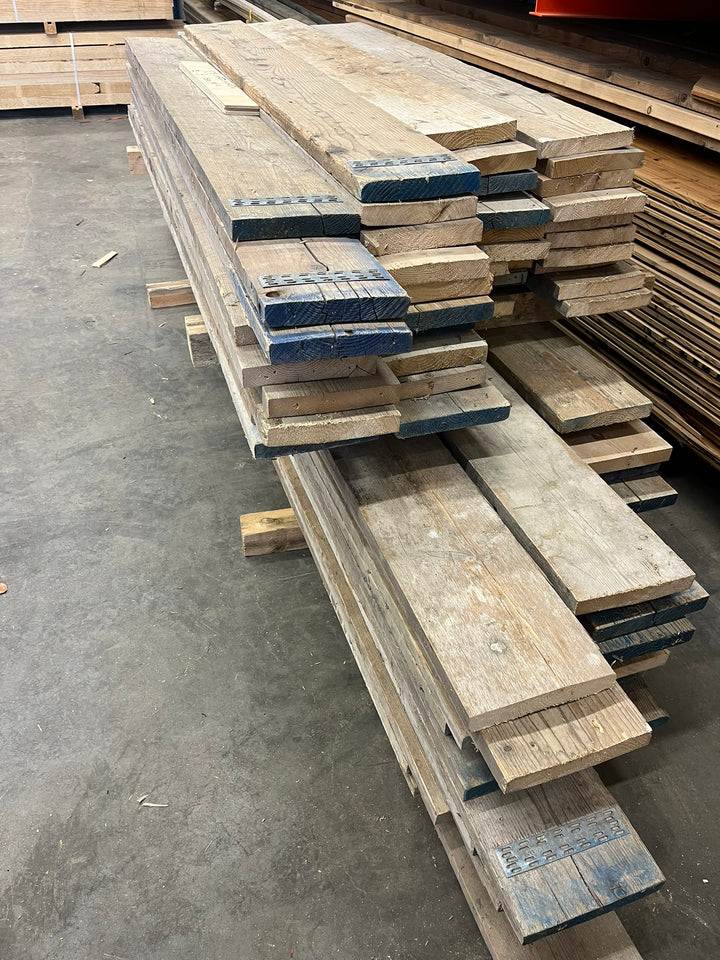 steigerplanken rest stukken €3 per m1