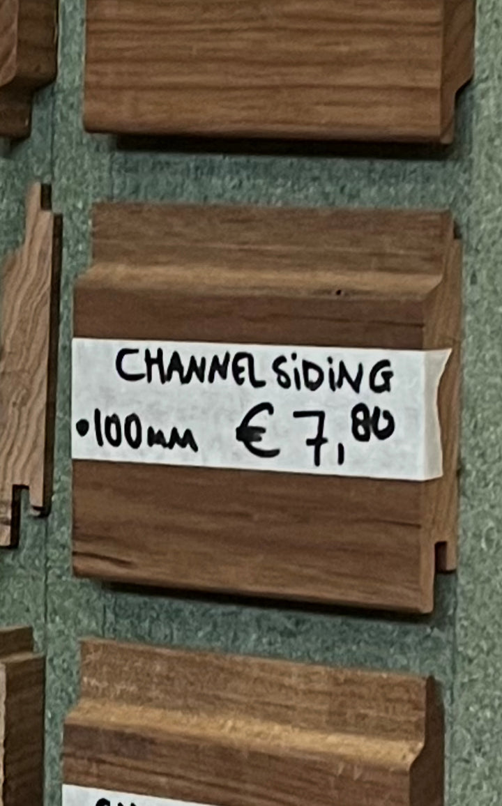 frake channelsiding 100mm