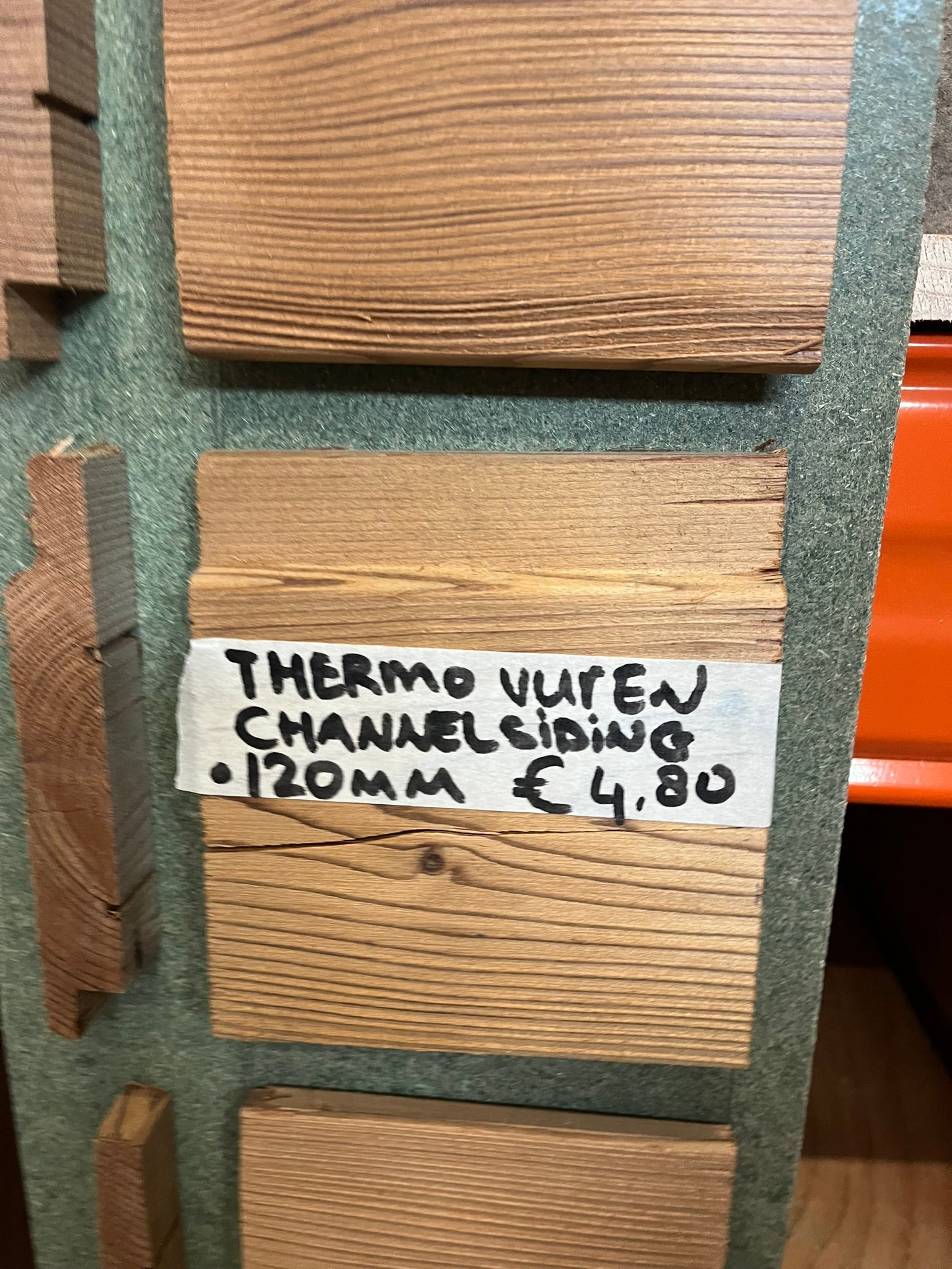 thermo vuren channelsiding 120mm