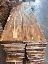 Acacia blad kort 25x300x1450mm