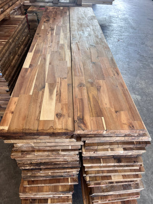 Acacia blad kort 25x300x1450mm