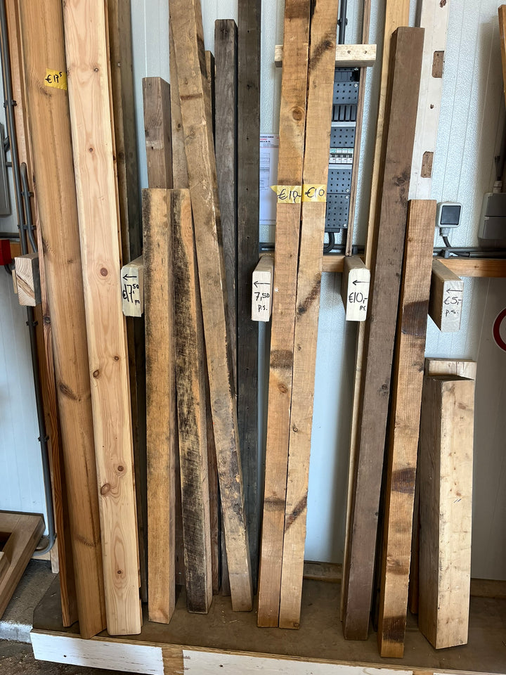 balken losse stukken €10 ps