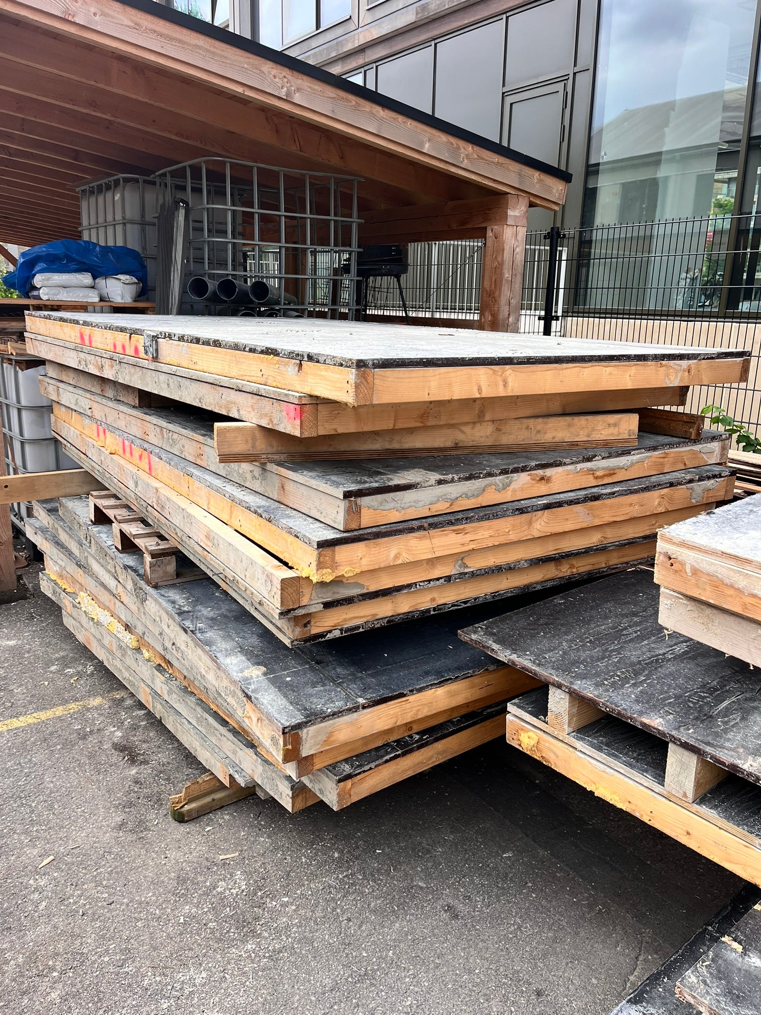 Betonplex bekisting groot €50
