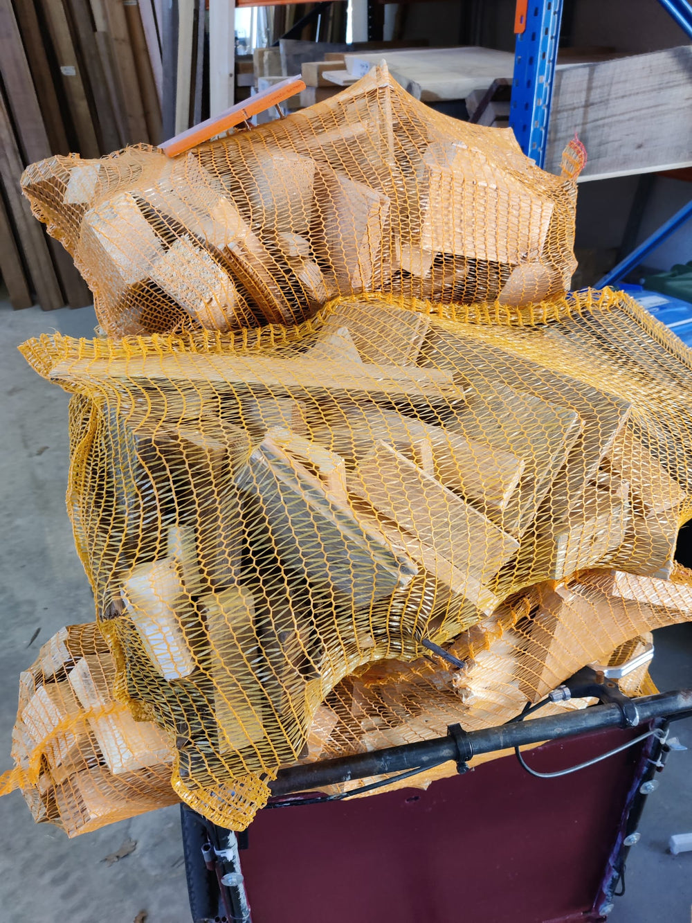 Brandhout haardhout zak €4