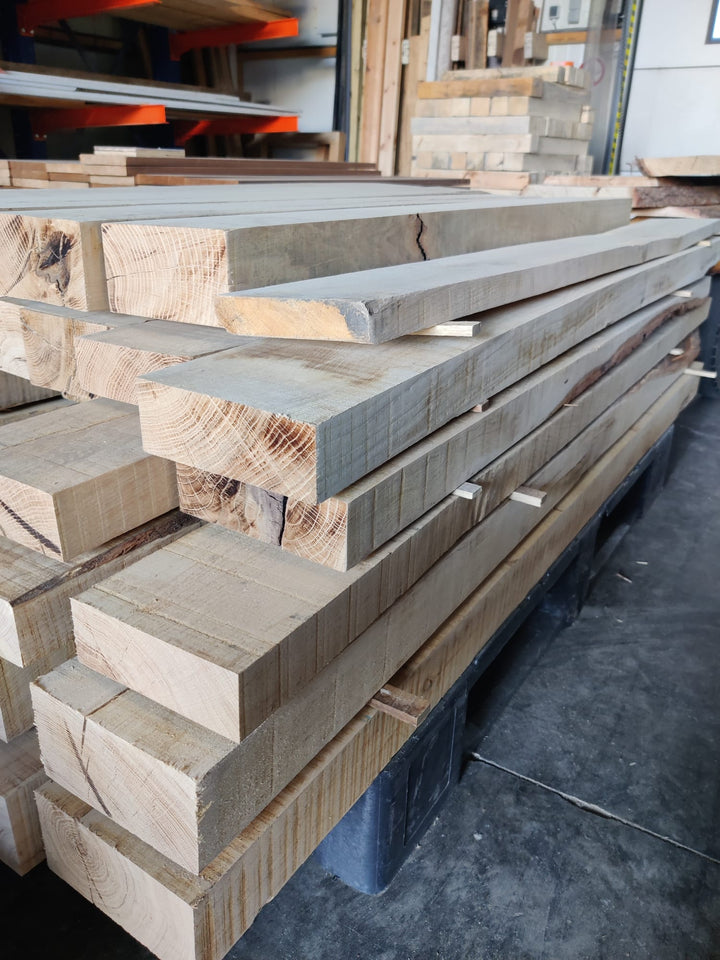 Eiken balk 50x150mm €22 ps