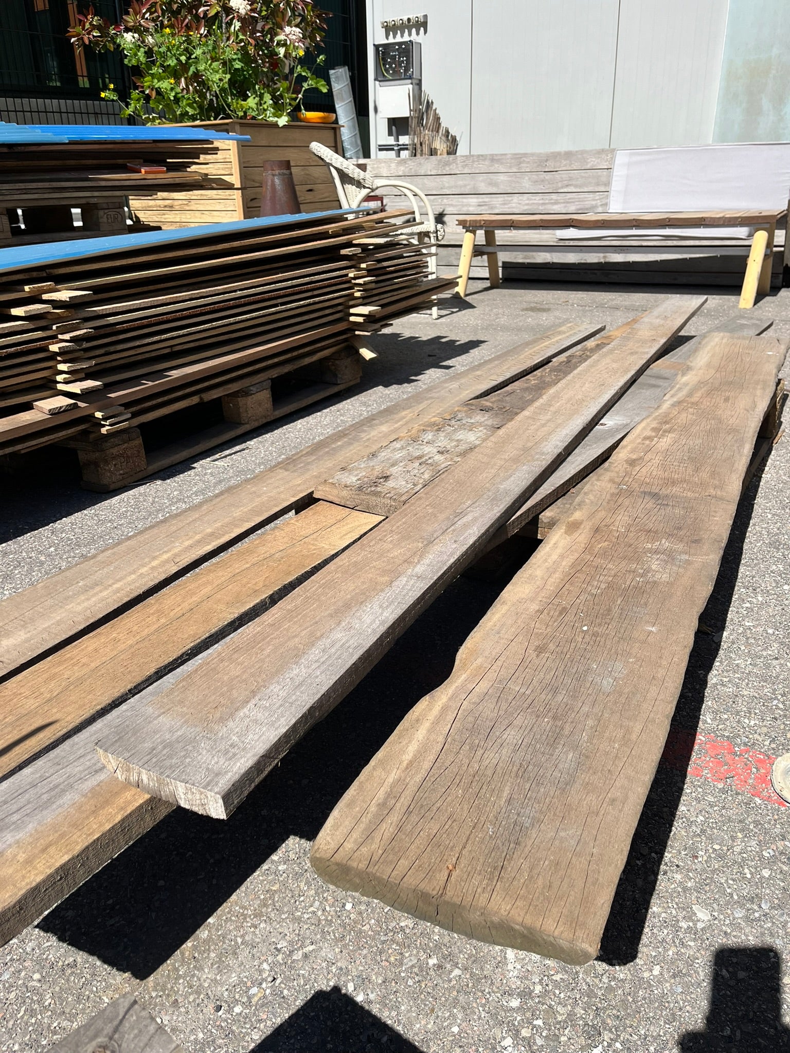 Hardhouten planken overig vanaf €7,- m1