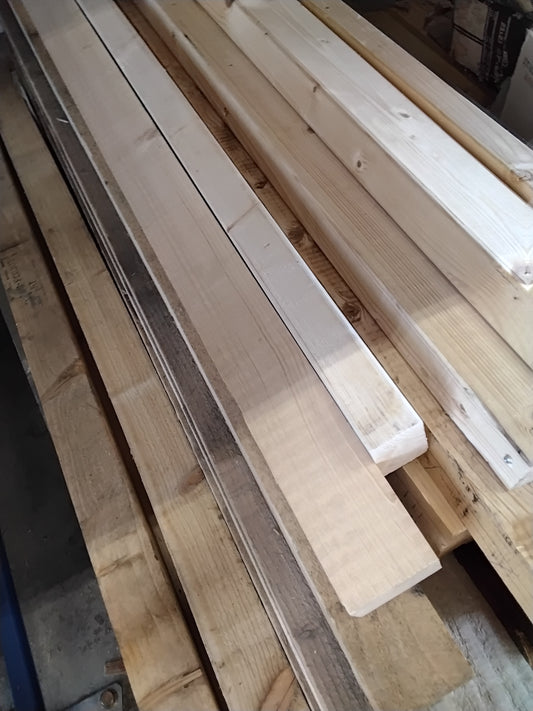 Balken rest stukken €2