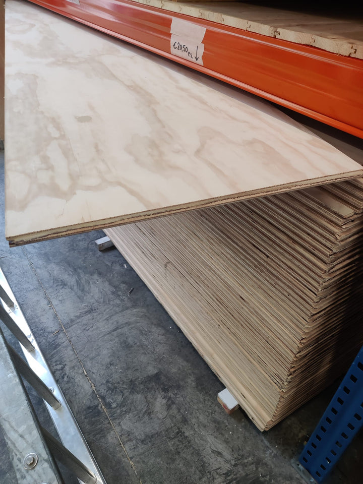 Underlayment radiata pine 18mm 59x242